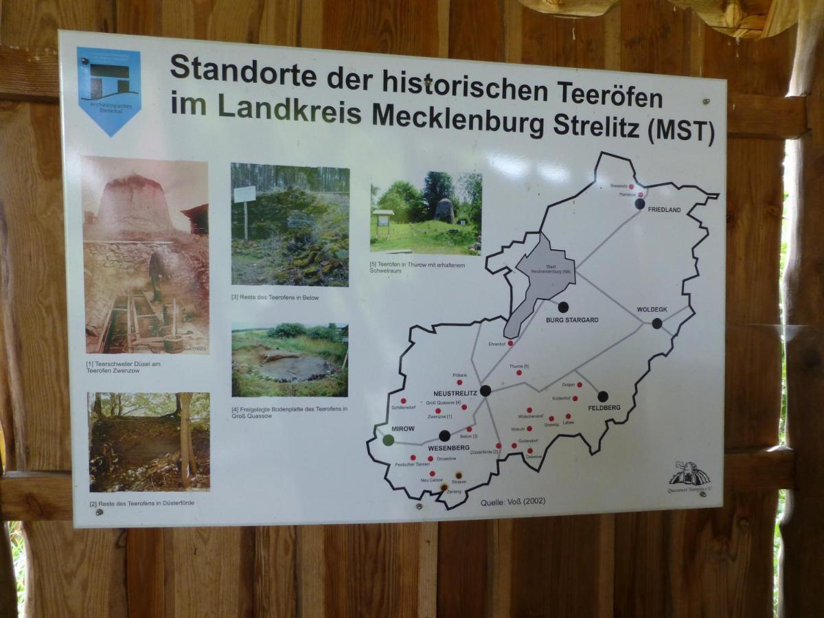 Zwei Seen Ferienhaus Canow Eksteriør bilde